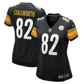 John Stallworth Pittsburgh Steelers Women's Retired Player Jersey Black - Nike