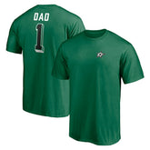Dallas Stars - Number One Dad Logo T-Shirt Green