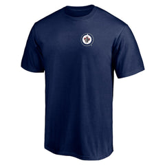 Winnipeg Jets - Number One Dad Logo T-Shirt Navy