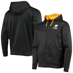 Pittsburgh Steelers Dunbrooke Apprentice Full-Zip Hoodie Black/Gold - NFL