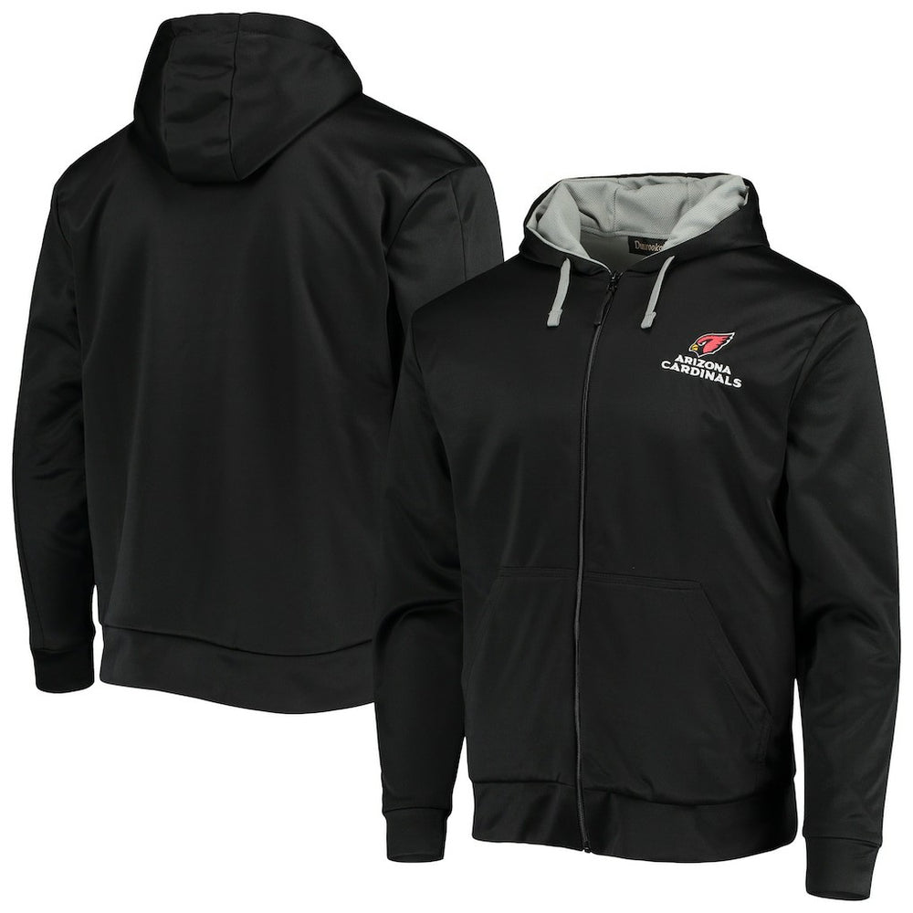 Arizona Cardinals Dunbrooke Apprentice Full-Zip Hoodie Black/Gray - NFL