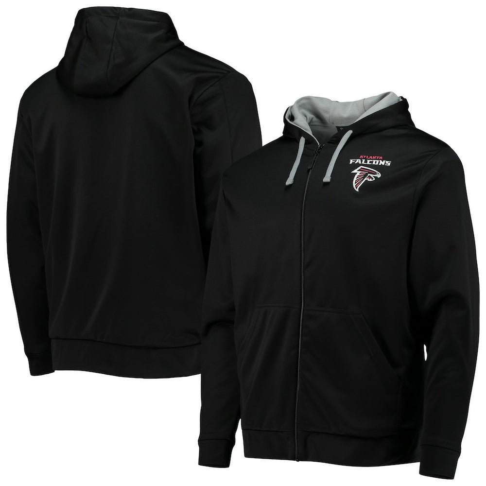Atlanta Falcons Dunbrooke Apprentice Full-Zip Hoodie Black/Gray - NFL