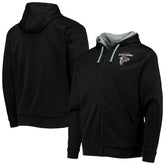 Atlanta Falcons Dunbrooke Apprentice Full-Zip Hoodie Black/Gray - NFL