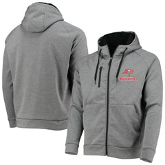 Tampa Bay Buccaneers Dunbrooke Shag Tri-Blend Full-Zip Raglan Hoodie Charcoal - NFL