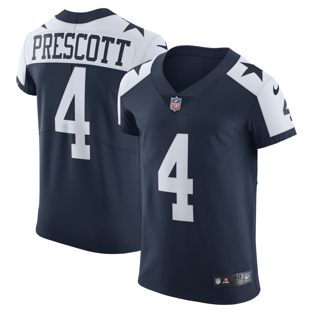 Dak Prescott Dallas Cowboys Alternate Vapor Elite Player Jersey Navy - Nike