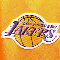 Mitchell & Ness - Los Angeles Lakers Hardwood Classics Big & Tall On-Court Shooting V-Neck Shirt - Gold/Purple