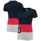 Atlanta Braves Refried Apparel Women's Sustainable Fitted T-Shirt for sale