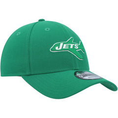 New York Jets New Era Plane The League 9FORTY Adjustable Hat Kelly Green - NFL
