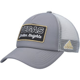 Vegas Golden Knights adidas Locker Room Foam Trucker Snapback Hat Gray/White