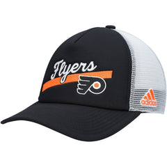 Philadelphia Flyers - adidas Women's Foam Trucker Snapback Hat Black/White