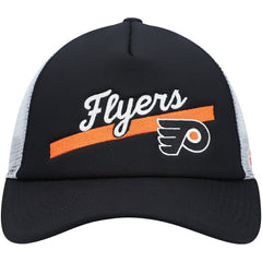 Philadelphia Flyers - adidas Women's Foam Trucker Snapback Hat Black/White