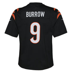 Joe Burrow Cincinnati Bengals Youth Game Jersey Black - Nike