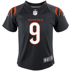 Joe Burrow Cincinnati Bengals Preschool Game Jersey Black - Nike