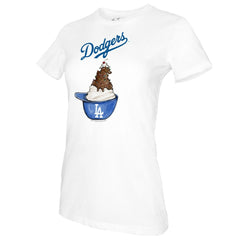 Los Angeles Dodgers Tiny Turnip Women's Sundae Helmet T-Shirt Online