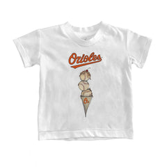 Baltimore Orioles Tiny Turnip Youth Triple Scoop T-Shirt discount