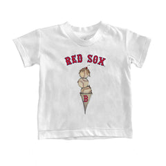 Boston Red Sox Tiny Turnip Youth Triple Scoop T-Shirt for sale