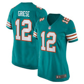 Bob Griese Miami Dolphins Women's Retired Player Jersey Aqua - Nike