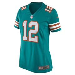 Bob Griese Miami Dolphins Women's Retired Player Jersey Aqua - Nike