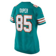 Mark Duper Miami Dolphins Women's Retired Player Jersey Aqua - Nike