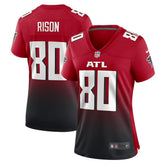 Andre Rison Atlanta Falcons Women's Retired Player Jersey Red - Nike