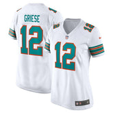 Bob Griese Miami Dolphins Women's Retired Player Jersey White - Nike