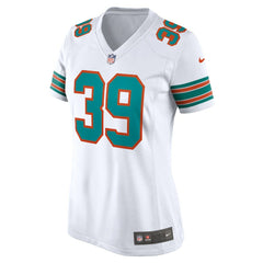 Larry Csonka Miami Dolphins Women's Retired Player Jersey White - Nike