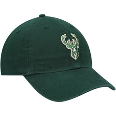 47 brand - Milwaukee Bucks '47 Core Logo Clean Up Adjustable Hat - Hunter Green