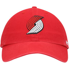 47 brand - Portland Trail Blazers '47 Core Logo Clean Up Adjustable Hat - Red