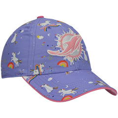 Miami Dolphins '47 Girls Preschool Unicorn Clean Up Adjustable Hat Purple - 47 brand