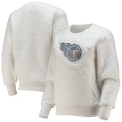 Tennessee Titans Touch Women's Milestone Tracker Pullover Sweatshirt White - NFL