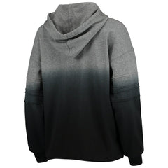 Las Vegas Raiders Touch Women's Superstar Dip-Dye Pullover Hoodie Heathered Gray/Black - NFL