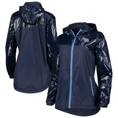 Tennessee Titans G-III 4Her by Carl Banks Women's Double-Coverage Full-Zip Hoodie Jacket Navy - NFL