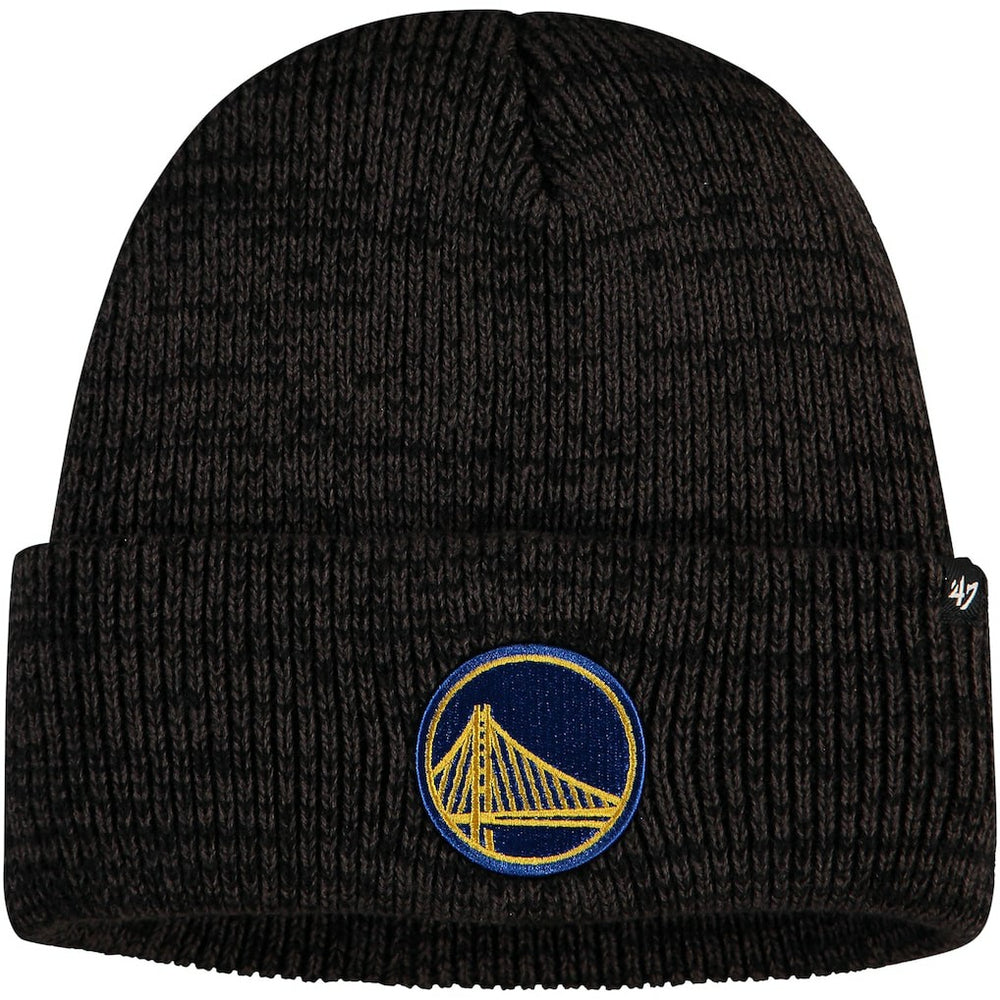 47 brand - Golden State Warriors '47 Brain Freeze Cuffed Knit Hat - Black