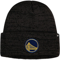 47 brand - Golden State Warriors '47 Brain Freeze Cuffed Knit Hat - Black