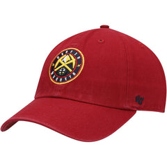 47 brand - Denver Nuggets '47 Core Logo Clean Up Adjustable Hat - Red