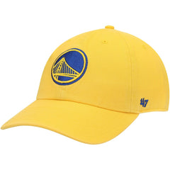 47 brand - Golden State Warriors '47 Core Logo Clean Up Adjustable Hat - Gold