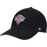 47 brand - New York Knicks '47 Core Logo Clean Up Adjustable Hat - Black