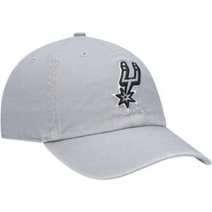 47 brand - San Antonio Spurs '47 Core Logo Clean Up Adjustable Hat - Gray