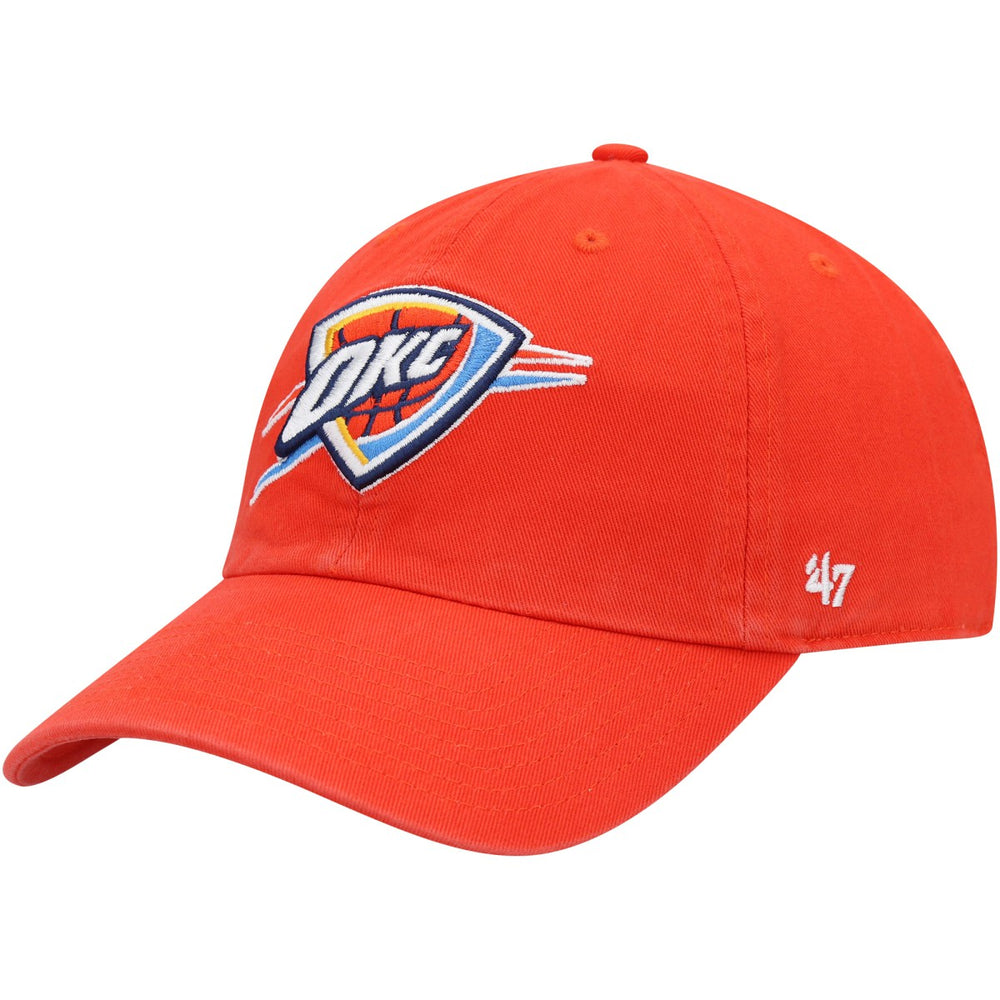 47 brand - Oklahoma City Thunder '47 Core Logo Clean Up Adjustable Hat - Orange