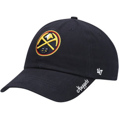 47 brand - Denver Nuggets '47 Women's Miata Clean Up Logo Adjustable Hat - Navy