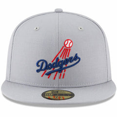 Los Angeles Dodgers New Era Cooperstown Collection Logo 59FIFTY Fitted Hat discount
