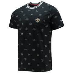 New Orleans Saints Tommy Hilfiger Essential Pocket T-Shirt Black - NFL