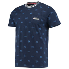 Seattle Seahawks Tommy Hilfiger Essential Pocket T-Shirt College Navy - NFL