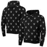 NBA - Brooklyn Nets The Wild Collective Unisex Allover Logo Pullover Hoodie - Black