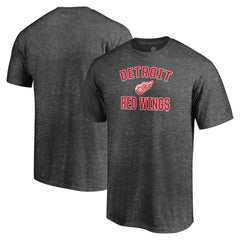 Detroit Red Wings - Victory Arch Team T-Shirt Charcoal