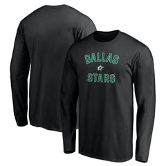 Dallas Stars - Victory Arch Long Sleeve T-Shirt Black