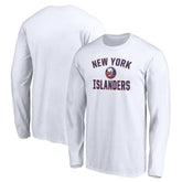 New York Islanders - Victory Arch Long Sleeve T-Shirt White