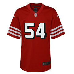 Fred Warner San Francisco 49ers Youth Game Jersey Scarlet - Nike