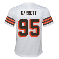 Myles Garrett Cleveland Browns Youth Game Jersey White - Nike