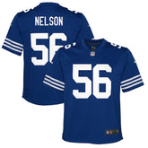 Quenton Nelson Indianapolis Colts Youth Game Jersey Royal - Nike